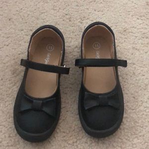 Toddler black Cat & Jack shoes